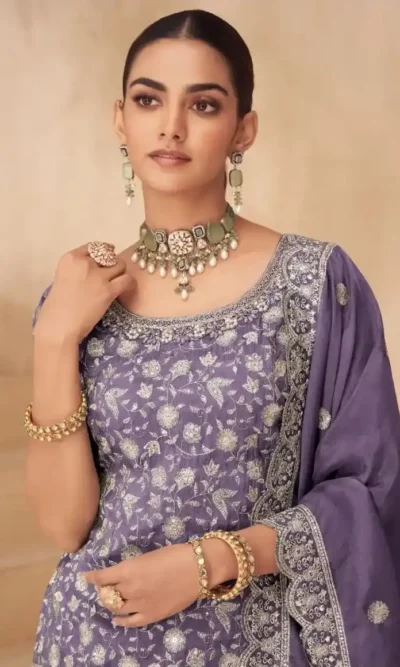 SUHANA SIMAR SILK SALWAR SUIT