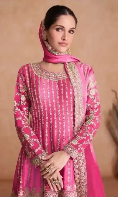 VAANI  REAL CHINNON SALWAR SUIT
